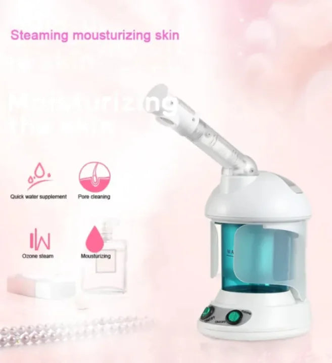 Ion Pure Facial Steamer & Ultrasonic Humidifier – Deep Hydration + Purifying Mist